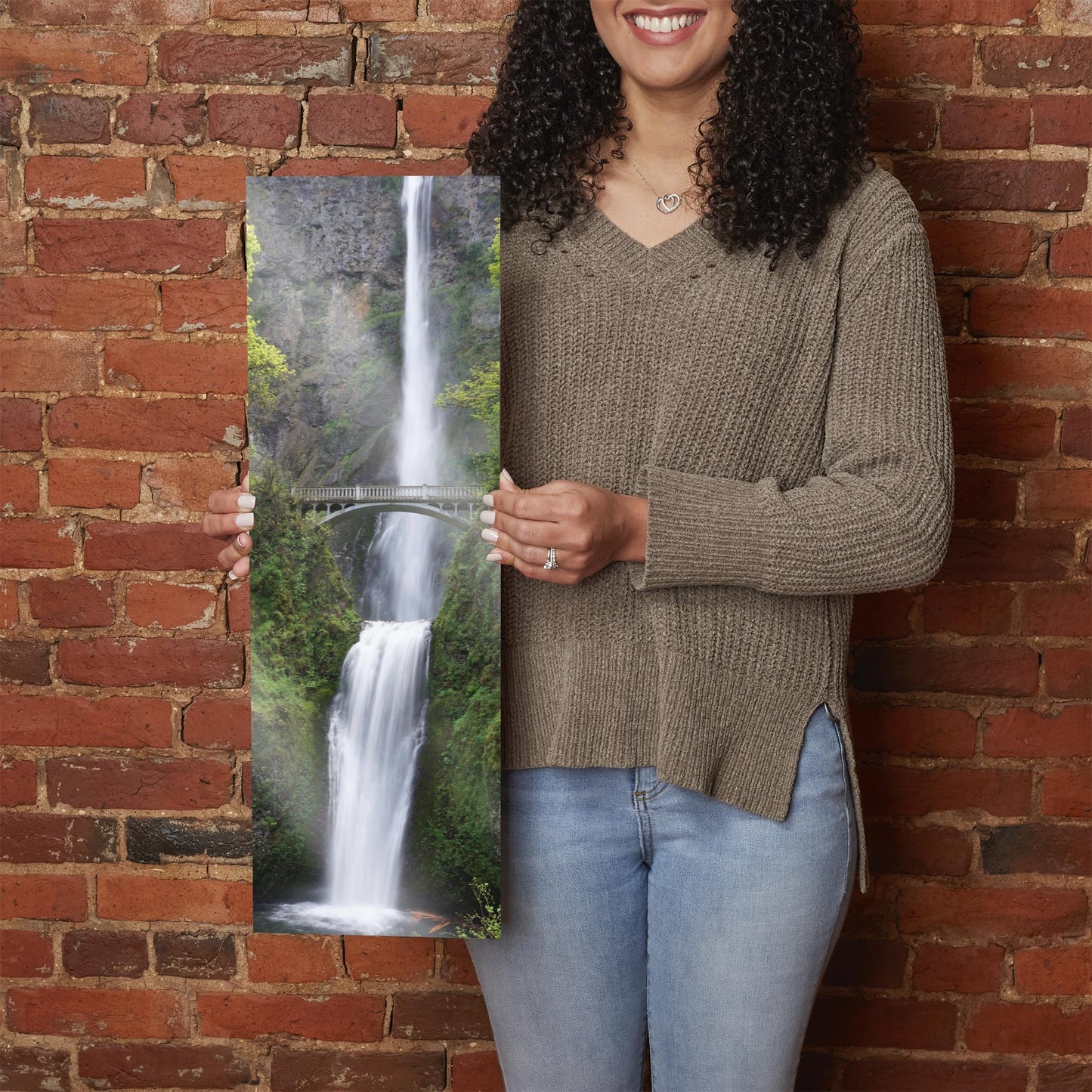 Multnomah Falls Oregon| Hi-Def Glass Art | Eaches | Min 2