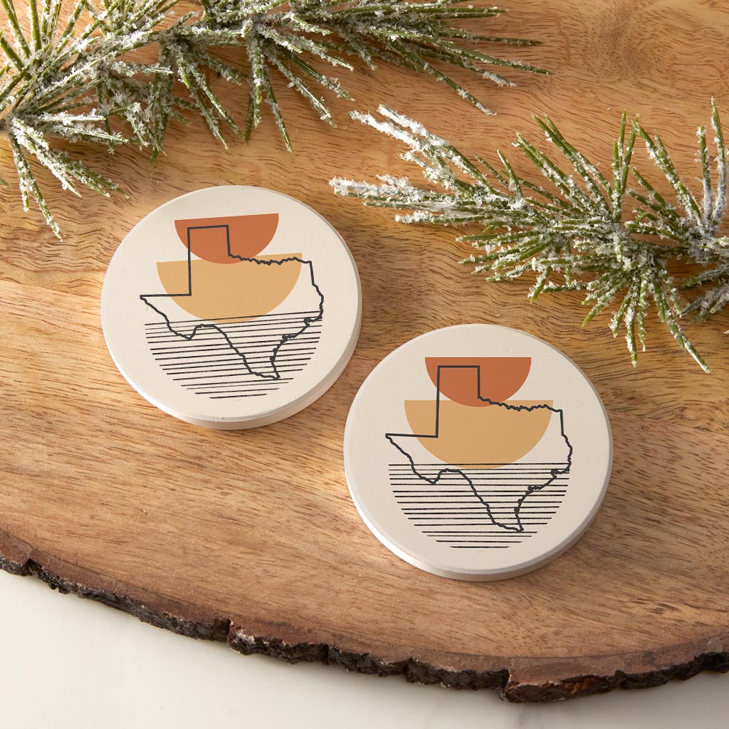 Vintage Groove Shape Stack Texas