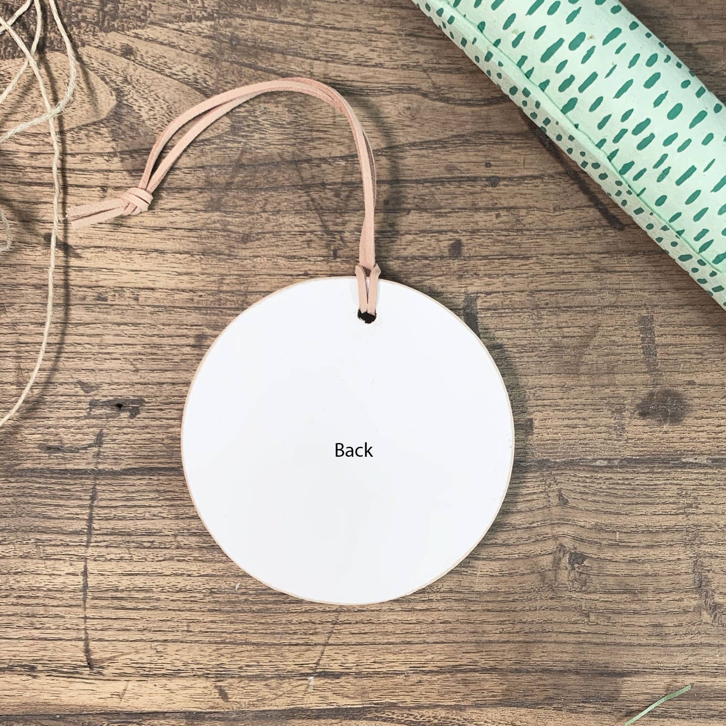 Customizable Ornament, Local Ornament, Wooden Ornament