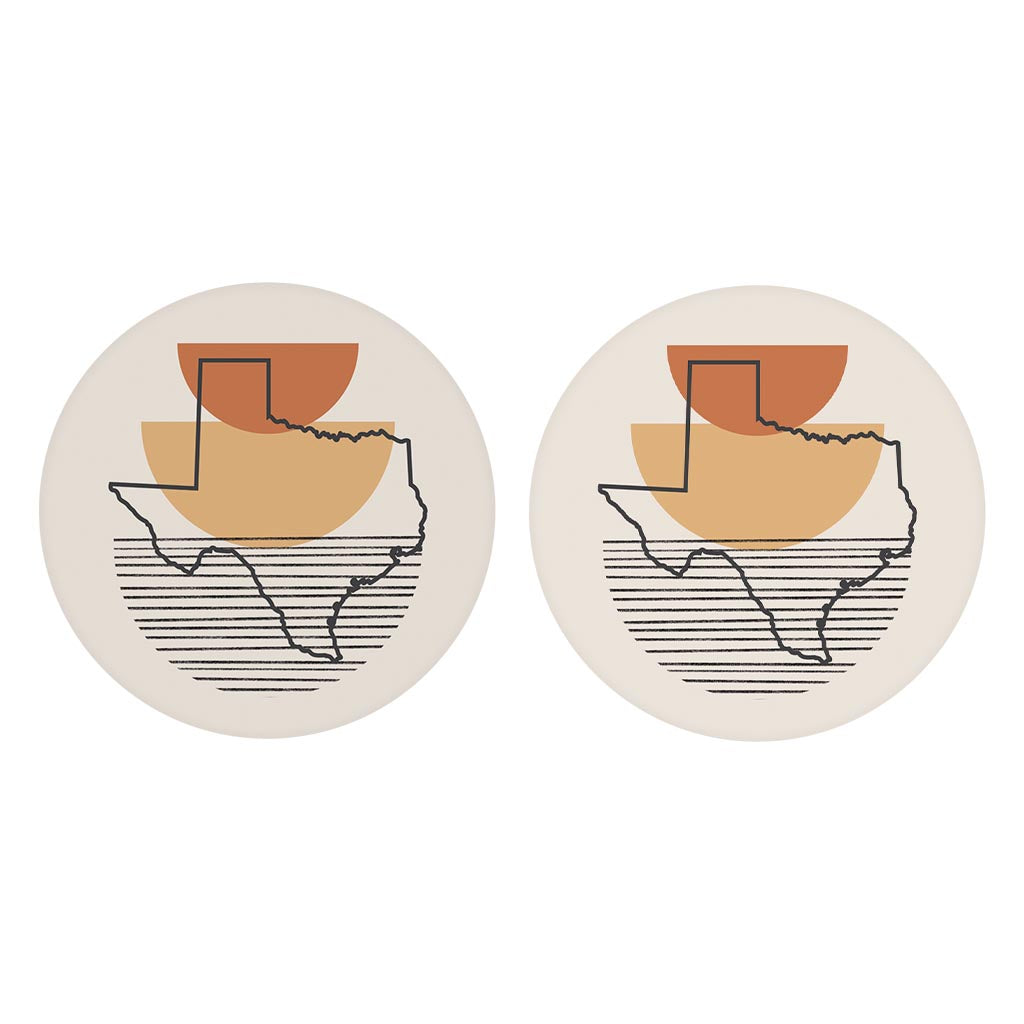 Vintage Groove Shape Stack Texas