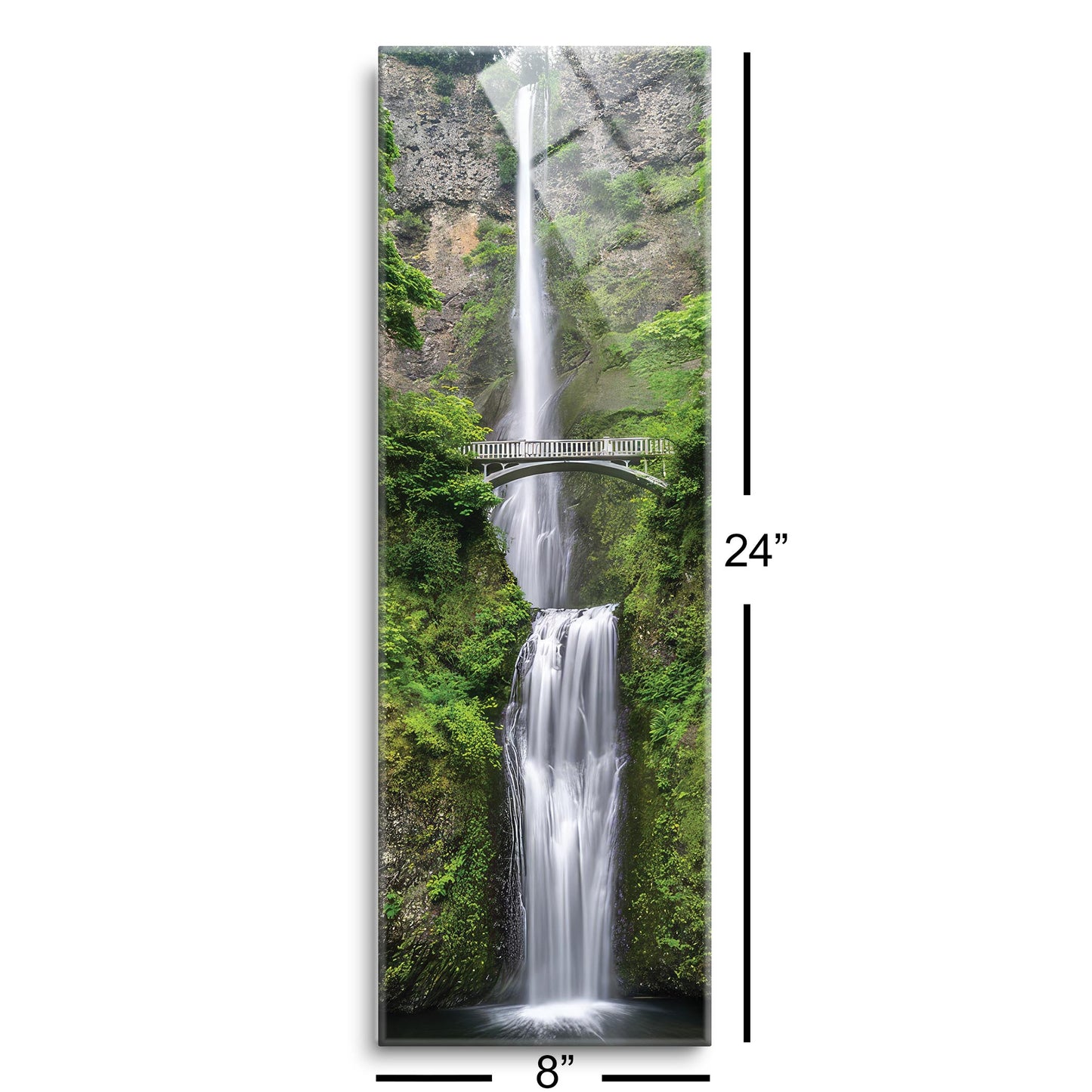 Multnomah Falls| Hi-Def Glass Art | Eaches | Min 2