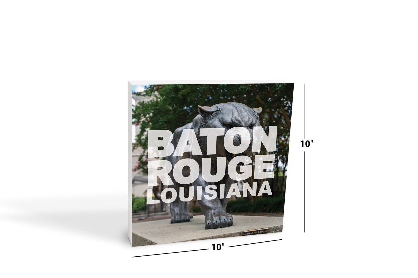 Baton Rouge Louisiana Photo | Wood Block | Eaches | Min 2