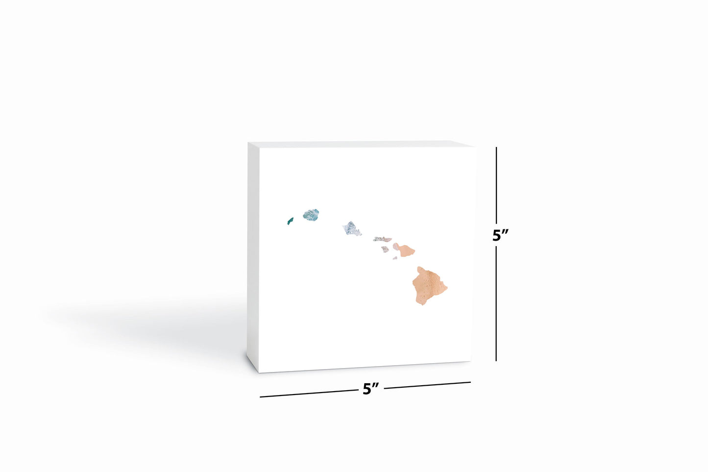 Hawaii State Shape Picture| Wood Block | Eaches | Min 4