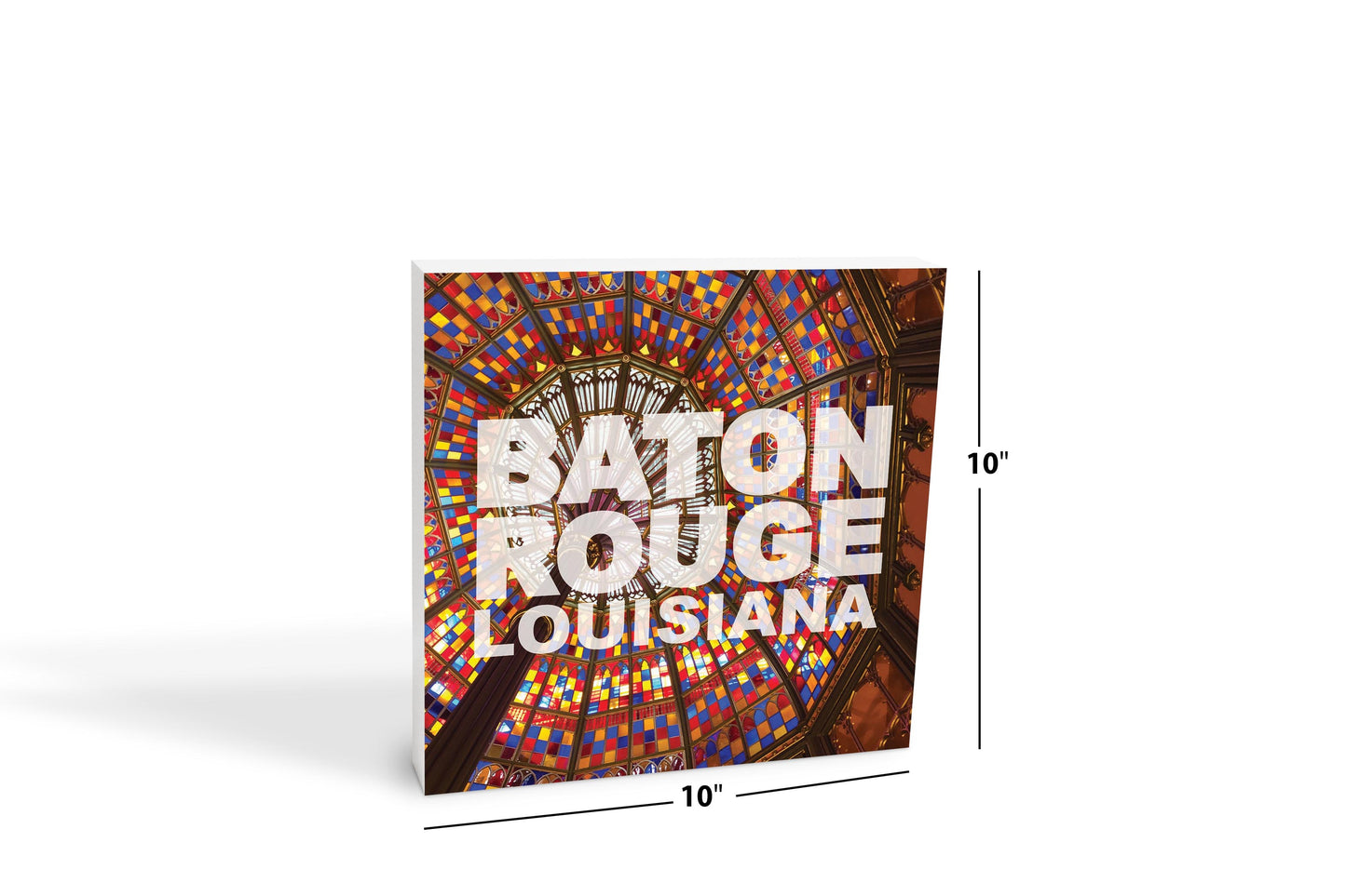 Baton Rouge Louisiana Photo | Wood Block | Eaches | Min 2