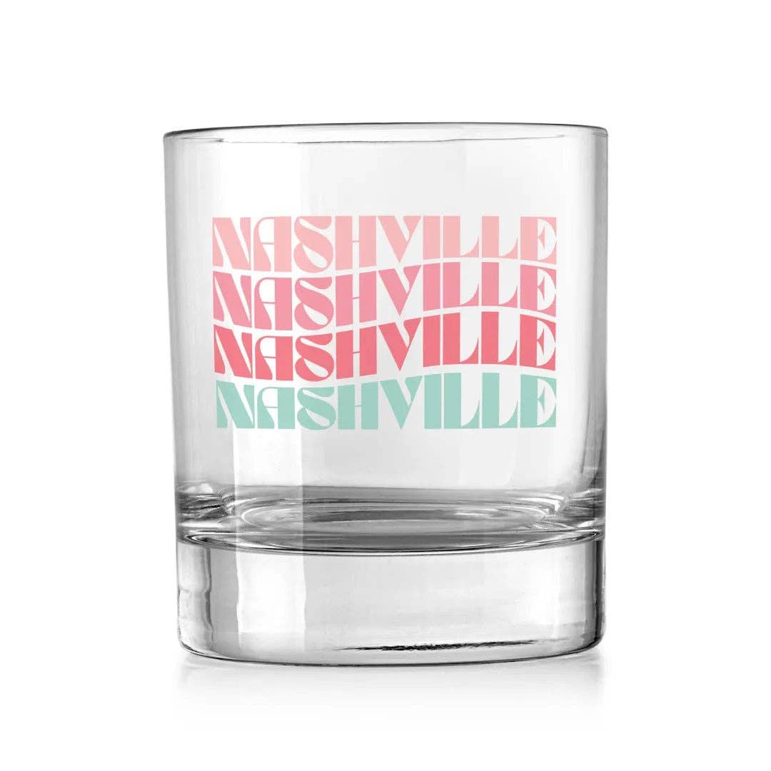 Rocks Glass, Cocktail Glass, Custom Drinkware, Gift Item