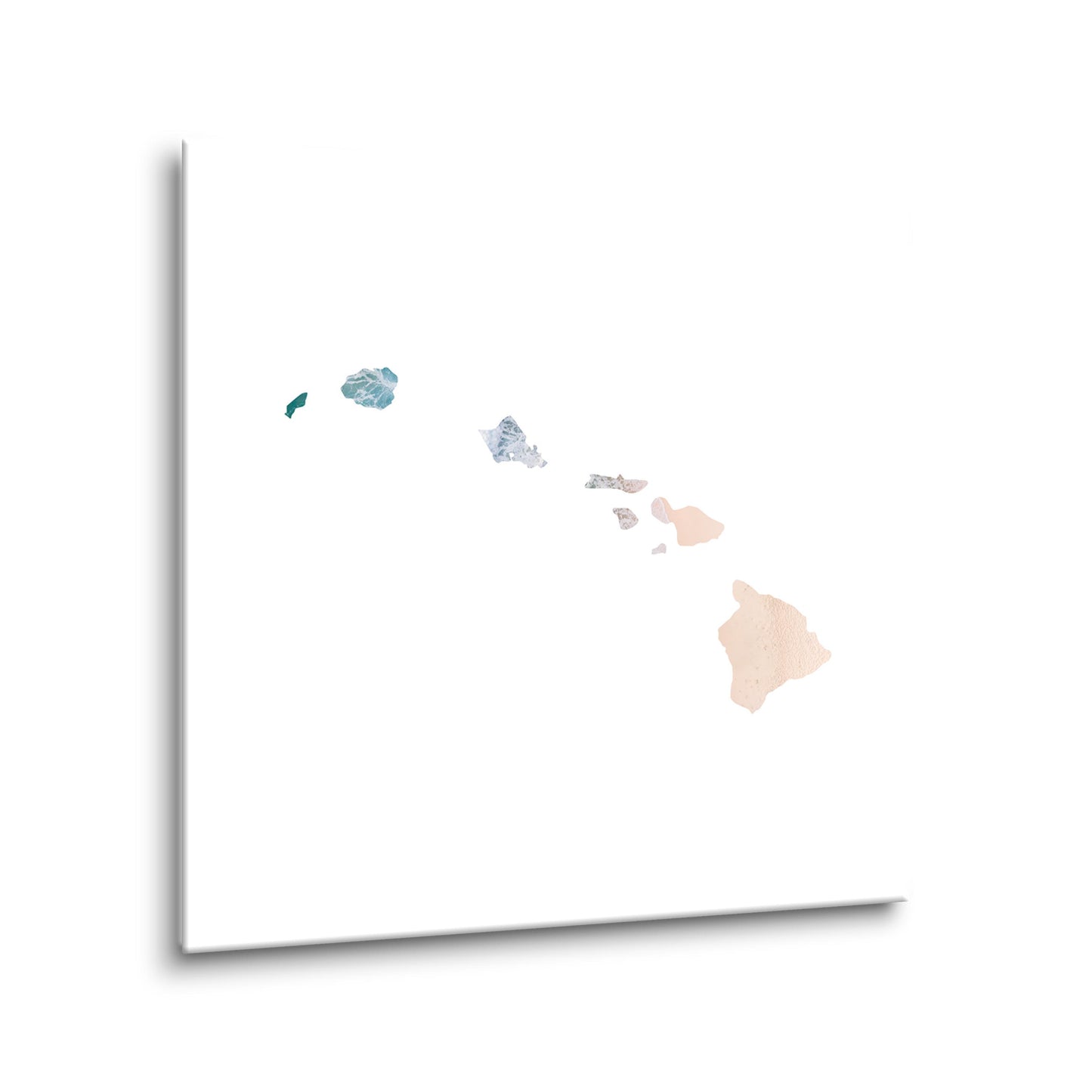 Hawaii State Shape Picture | Hi-Def Glass Art | Eaches | Min 2
