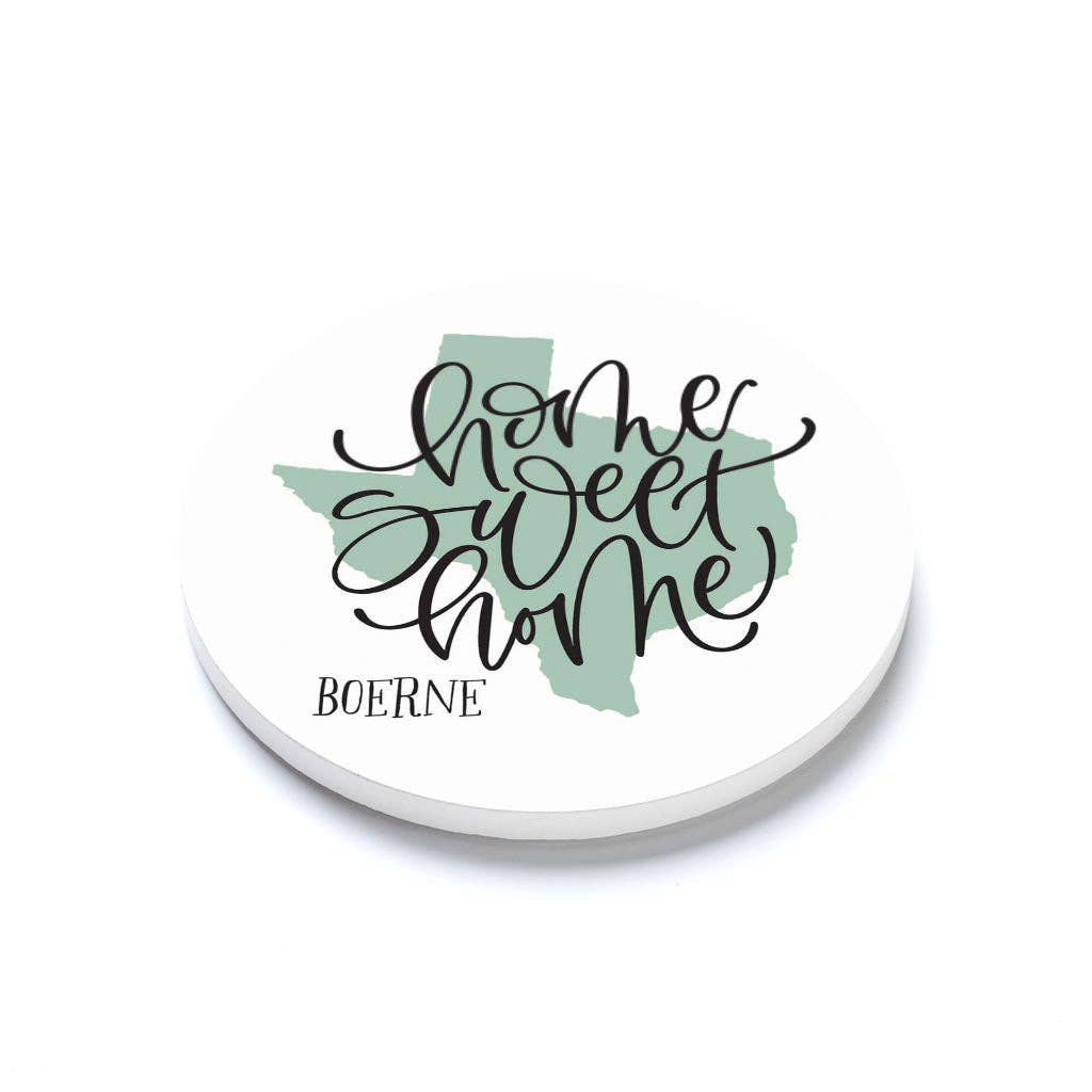 Coaster, Home Decor, Souvenir, Custom Name Drop, City/State