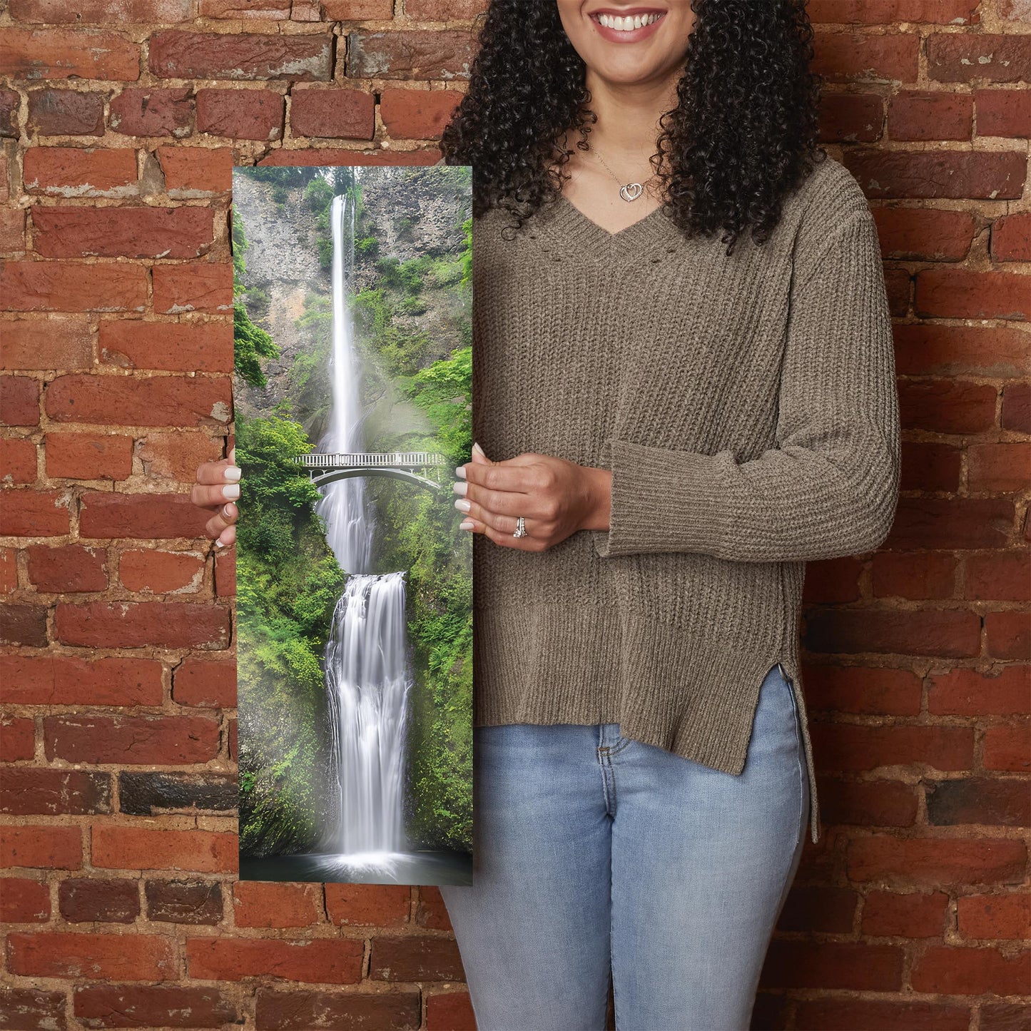 Multnomah Falls| Hi-Def Glass Art | Eaches | Min 2
