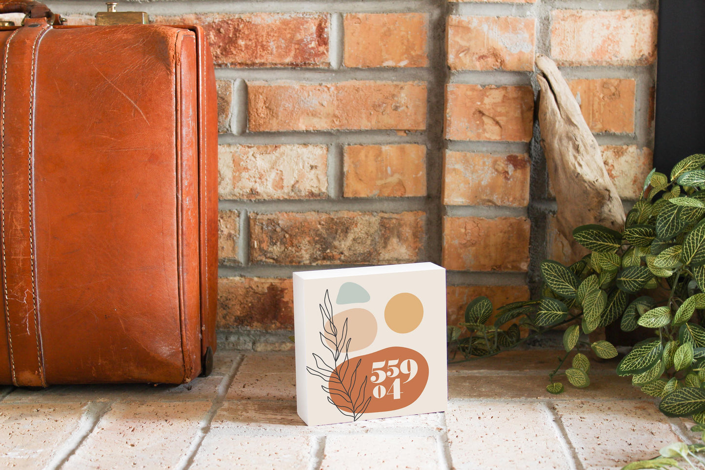 Vintage Groove Zip Minnesota | Wood Block | Eaches | Min 4
