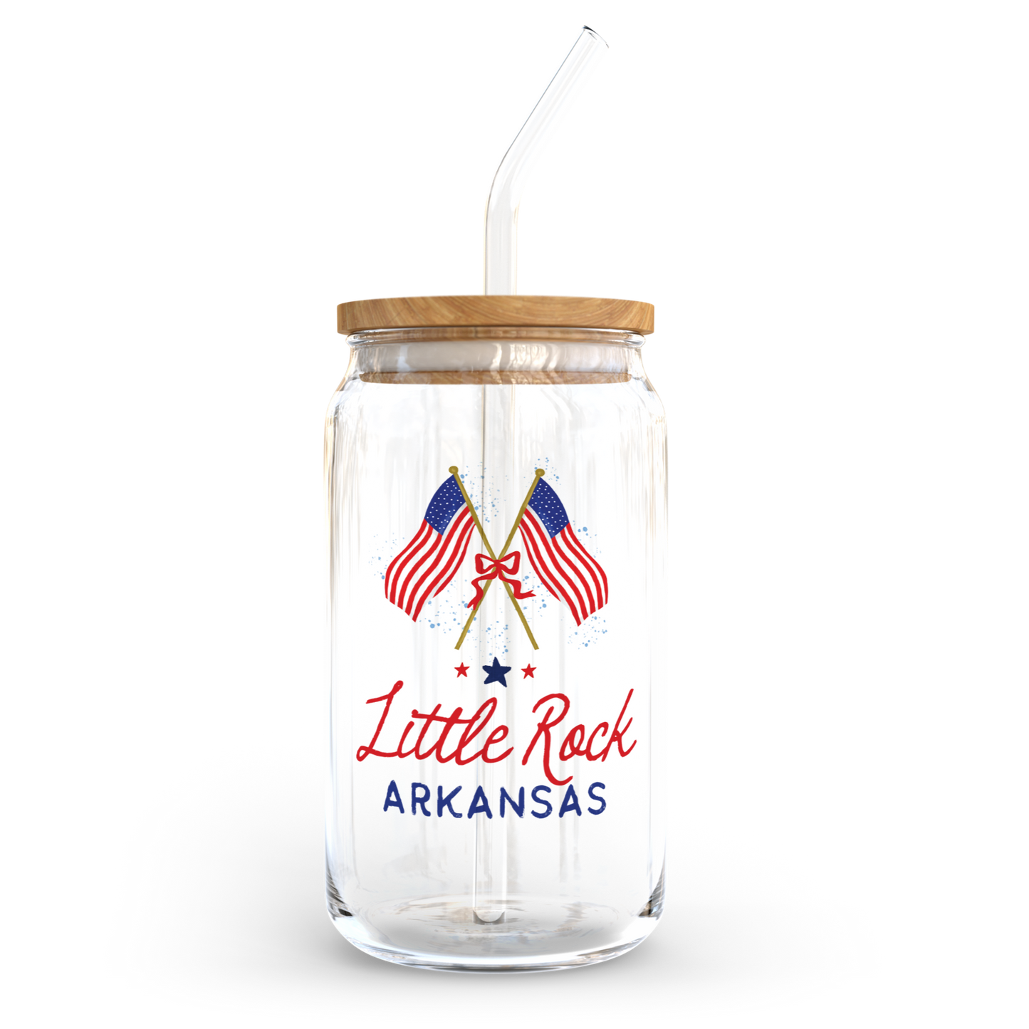Custom, Name Drop, Cold Brew Glass, Patriotic Gifts, America