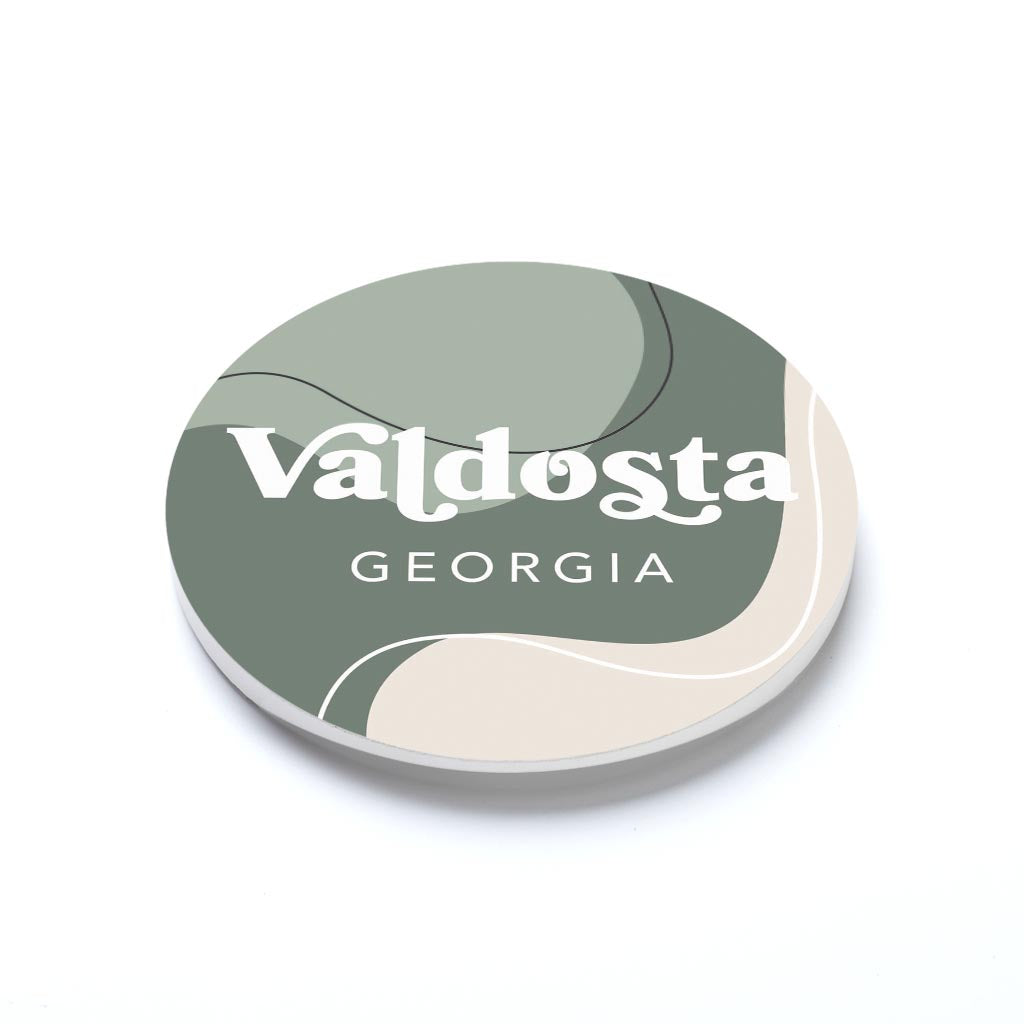 Vintage Groove Fluid Green Georgia Valdosta | 2.65x2.65