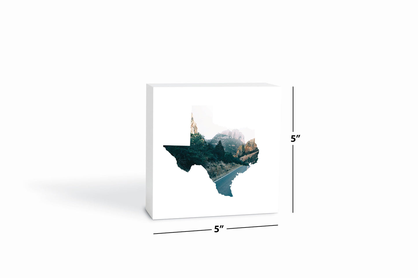 Texas State Shape Picture| Wood Block | Eaches | Min 4