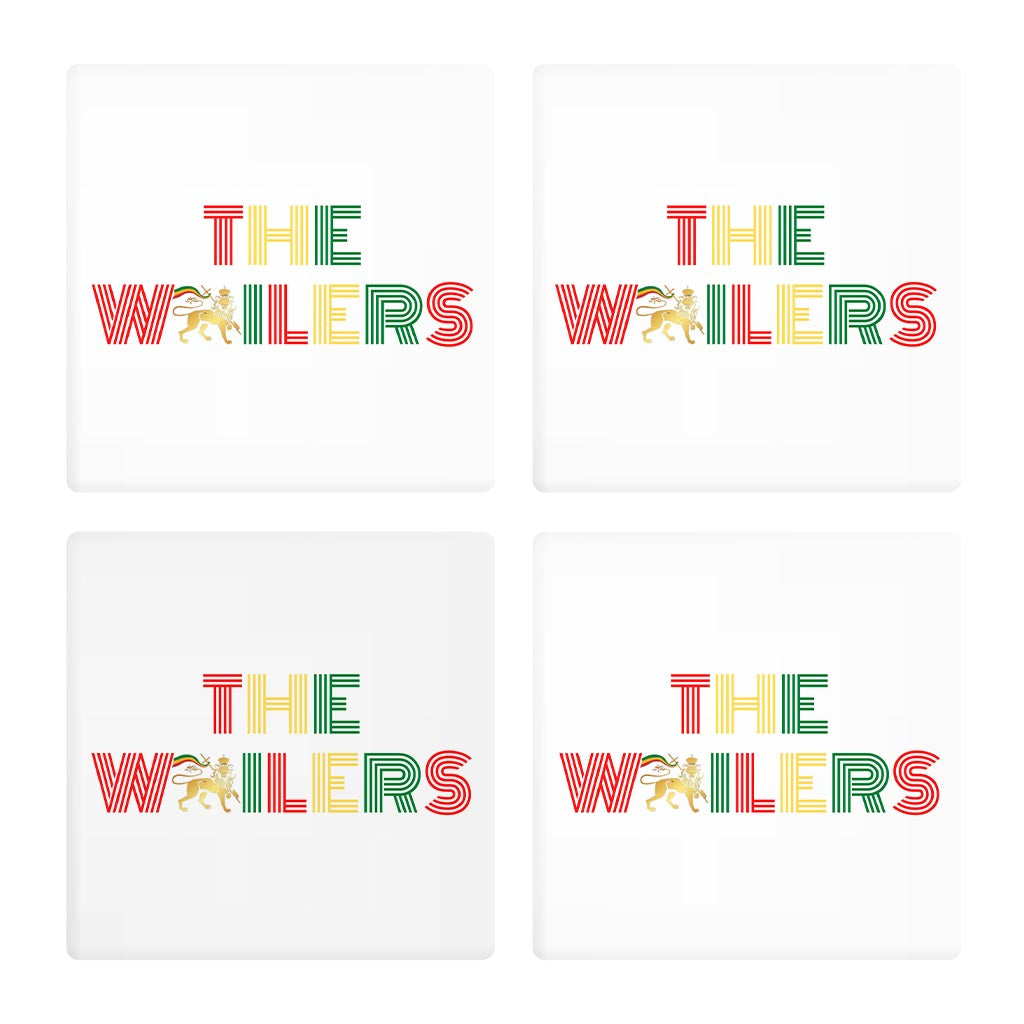 Square Coasters The Wailers Retro Set of Four | 4x4