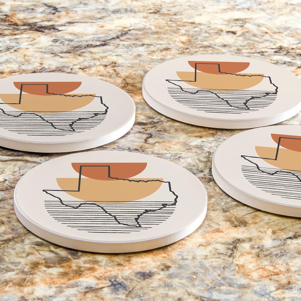 Vintage Groove Shape Stack Texas