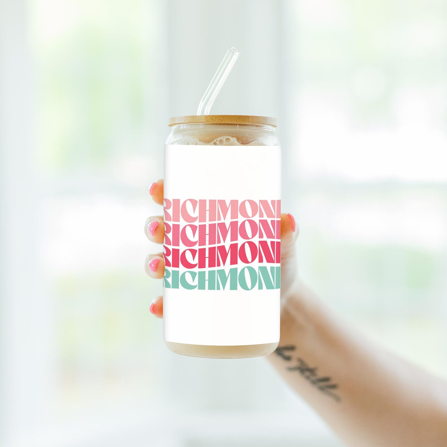 16oz Cold Brew Glass-Richmondcbt1071616ozretrowave