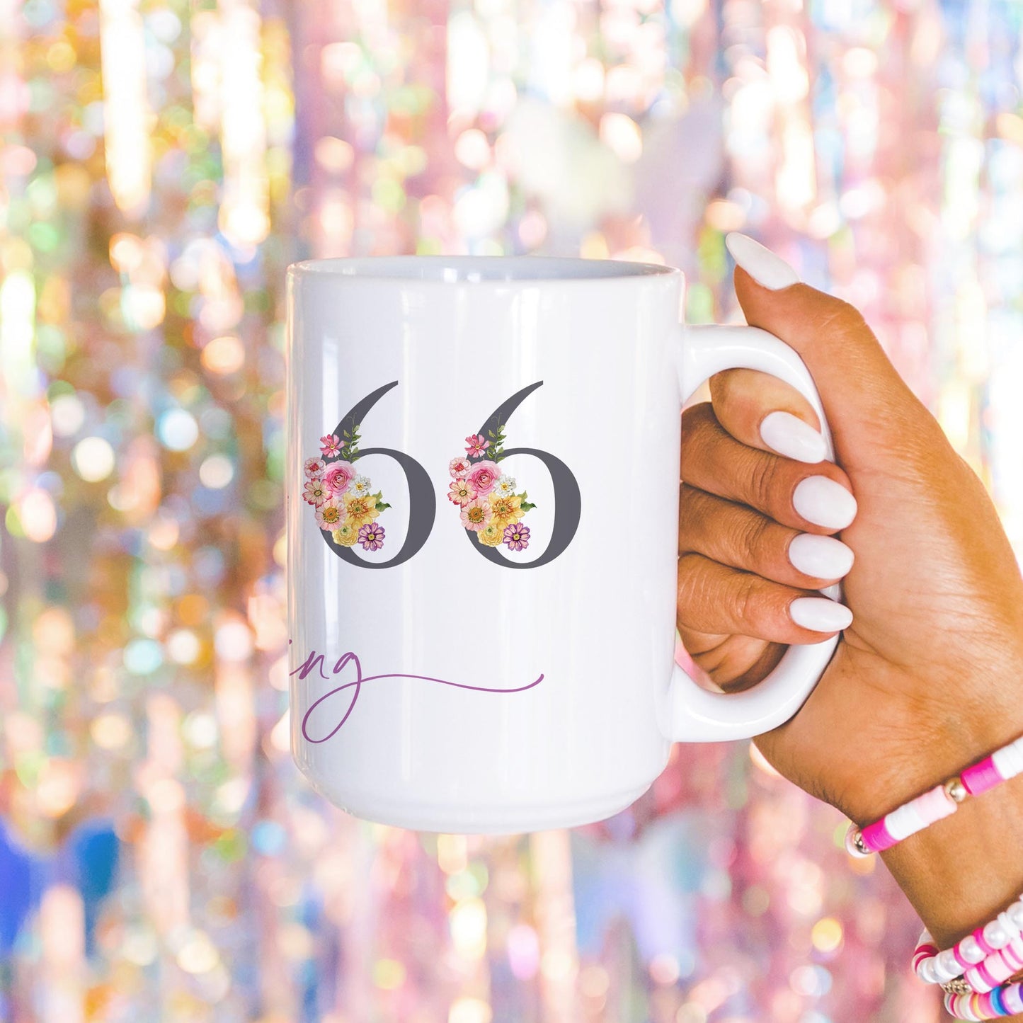 15oz Coffee Mug White-Fantasy Garden Red Wing Minnesota -4