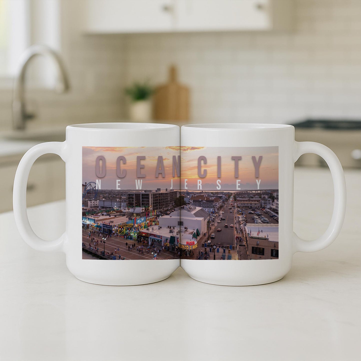 15oz Coffee Mug White-Manco Sunset -3