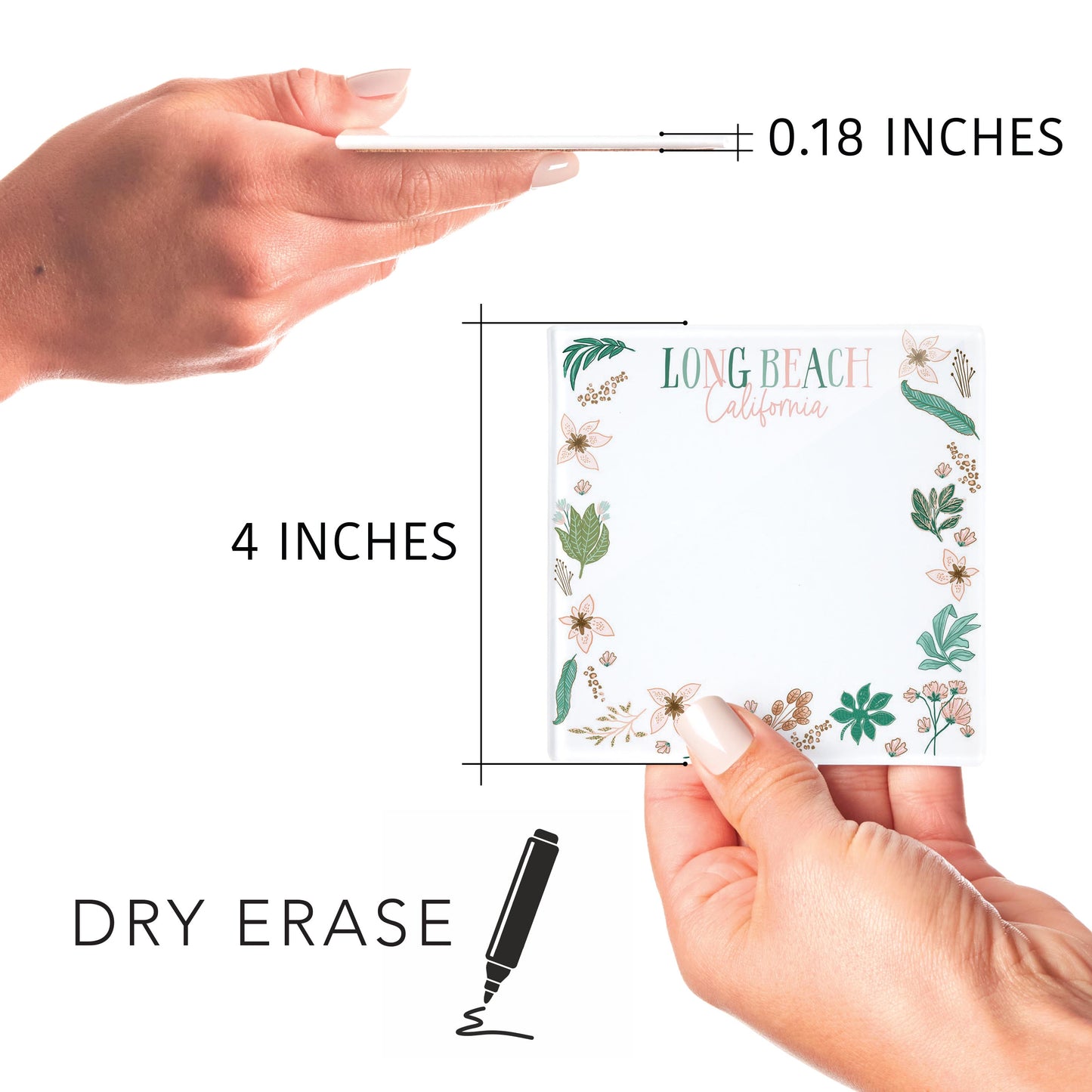 4x4 Clear Reminder Love Local-Love+Local Lush Tropics -4