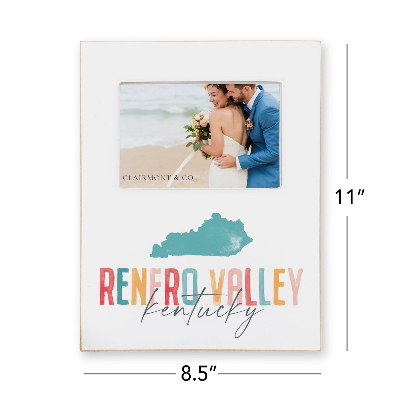 Lily Frame Vertical-Watercolor City Renfro Valley Kentucky -4