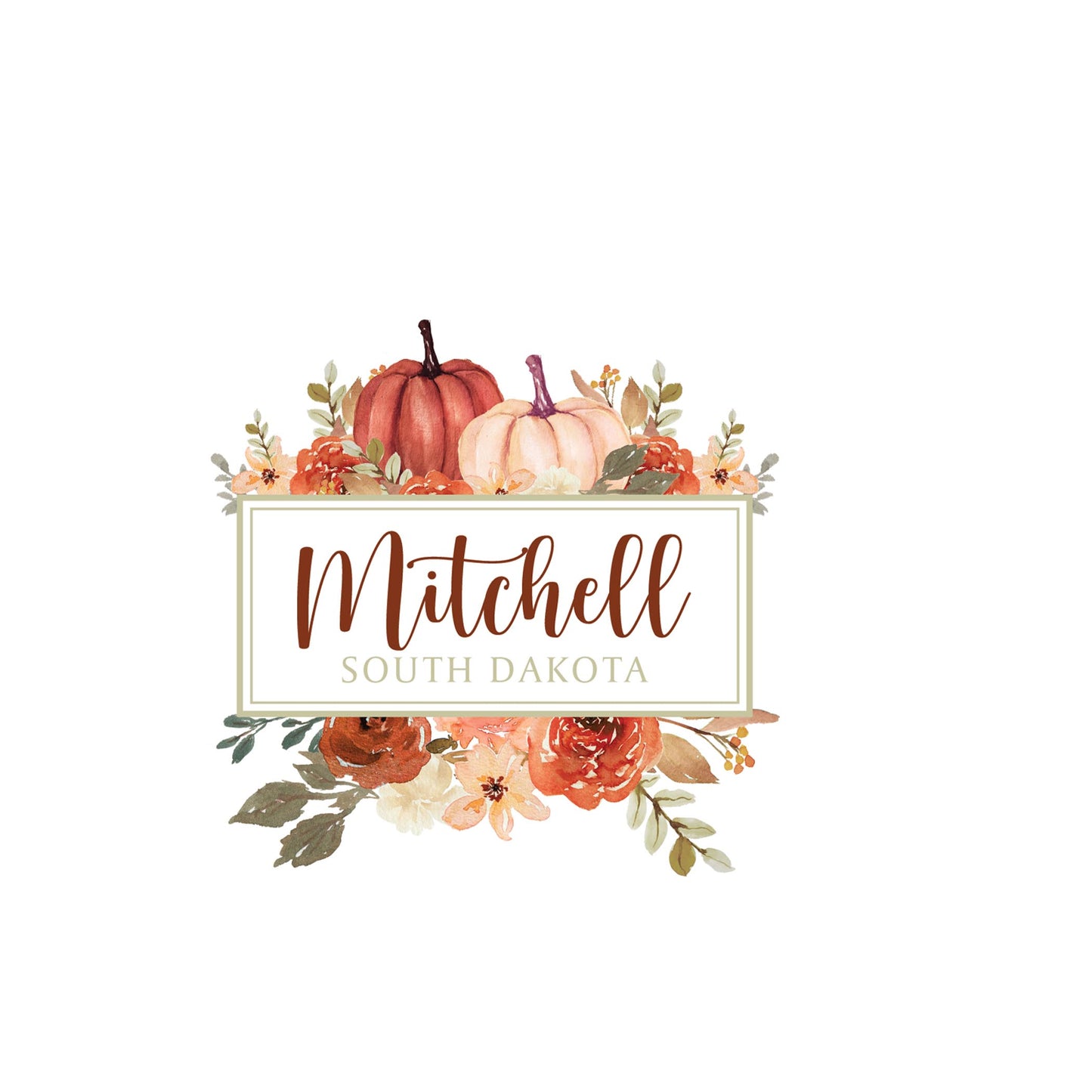 Vinyl Magnet-Fall & Harvest Mitchell South Dakota