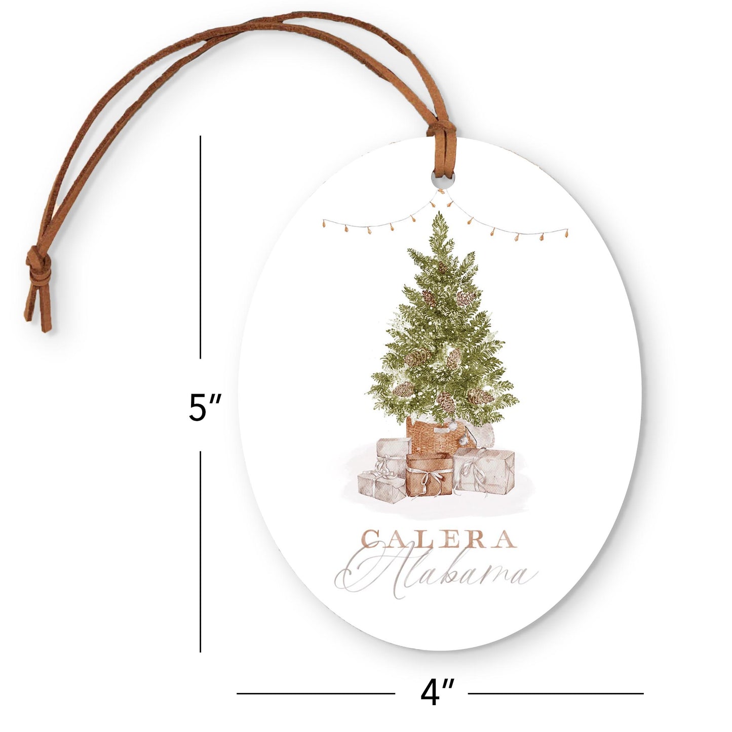 Oval Ornament-Cottage Tree Calera Alabama -3