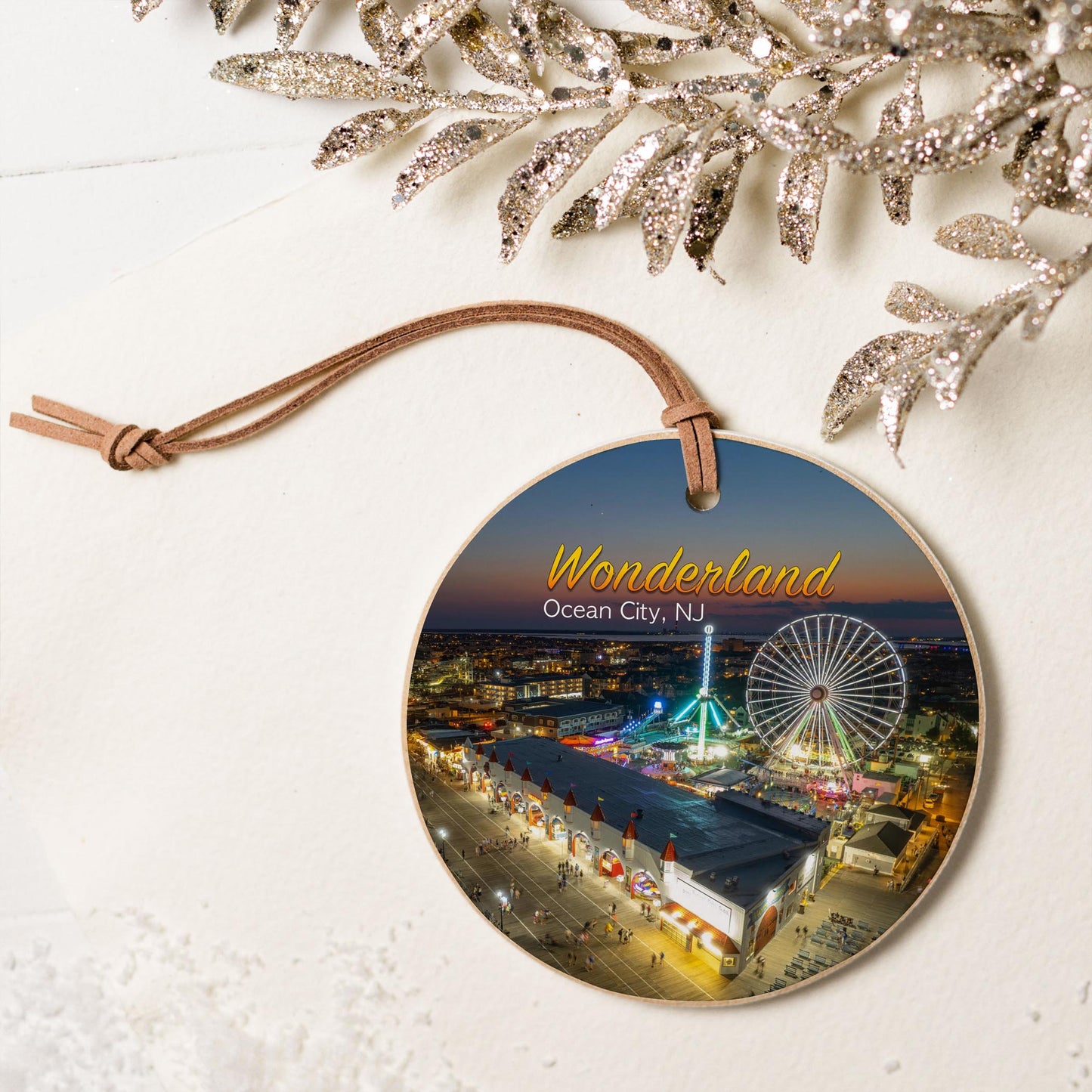 4" Round Ornament-Wonderland Ornament 1 -5