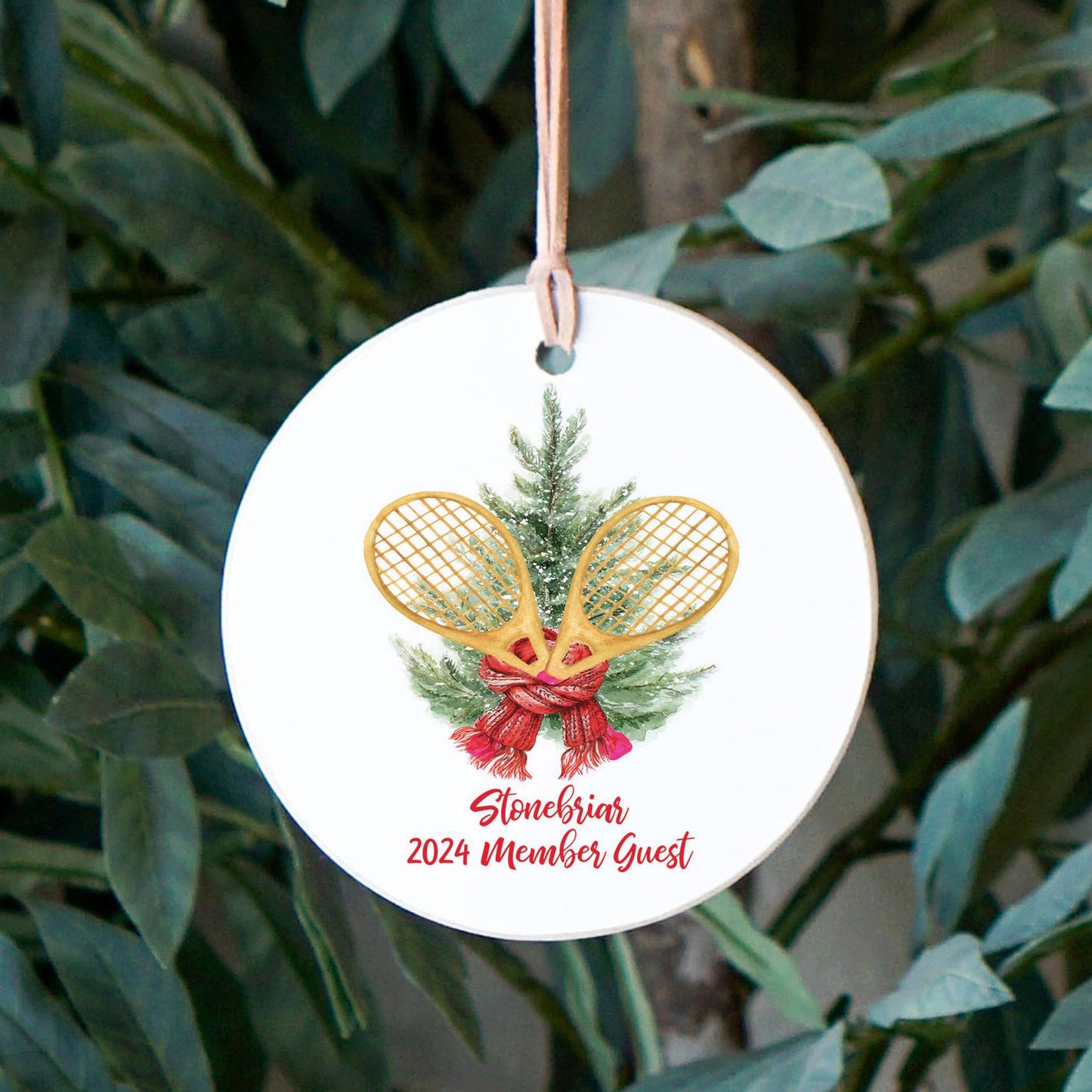 4" Round Ornament-Stonebriar 2024 Member Guest