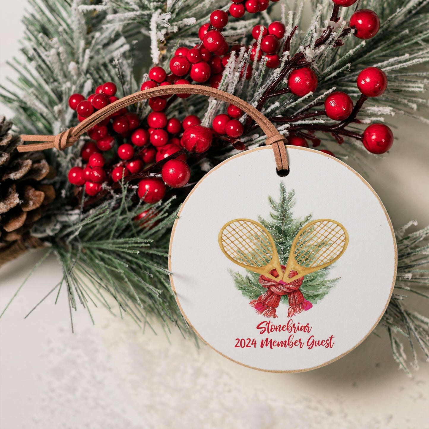 4" Round Ornament-Stonebriar 2024 Member Guest