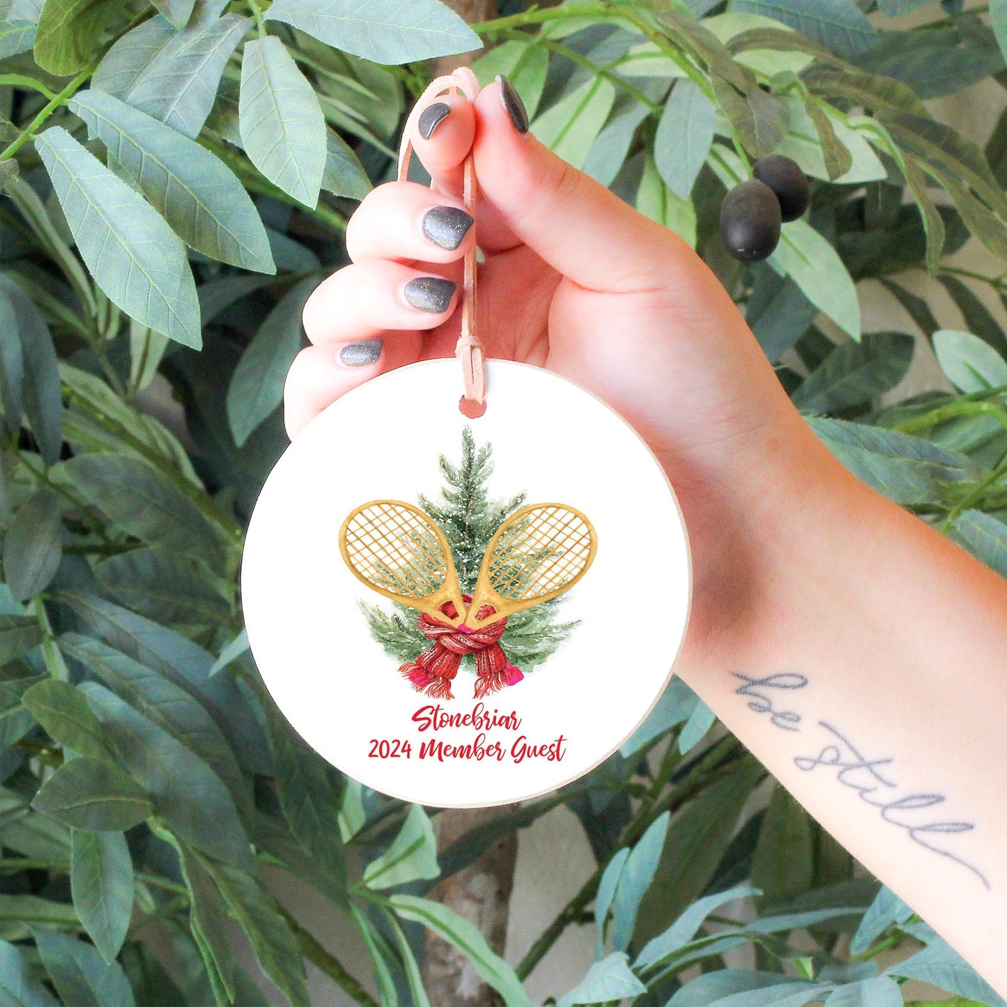 4" Round Ornament-Stonebriar 2024 Member Guest