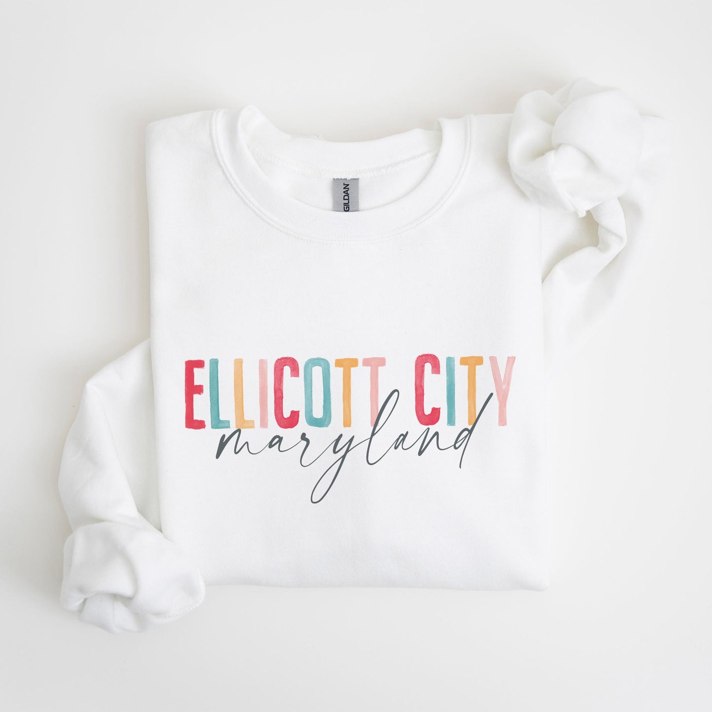 Gildan Sweatshirt White-Sw1hw8tpp3j67 -4