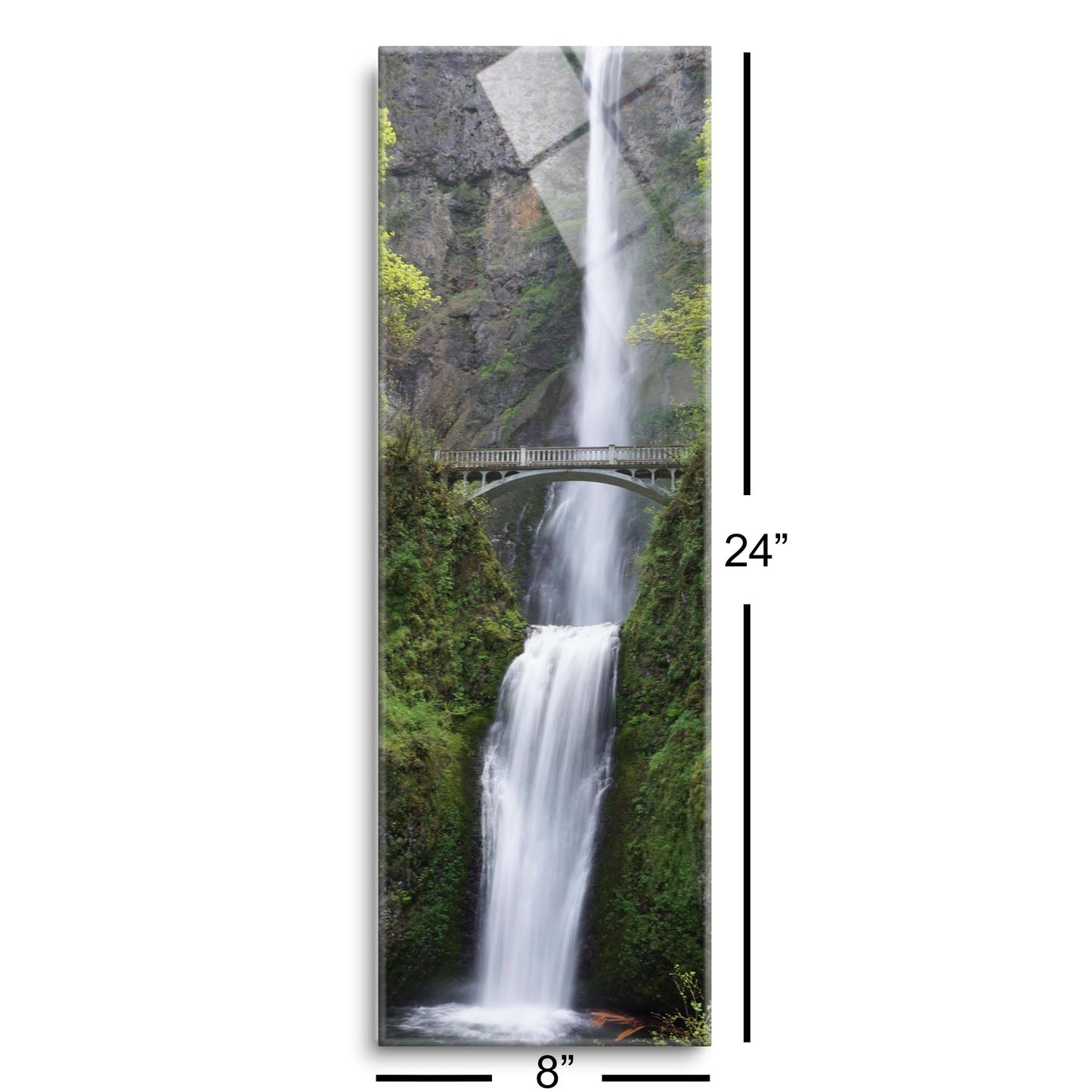 Multnomah Falls Oregon| Hi-Def Glass Art | Eaches | Min 2