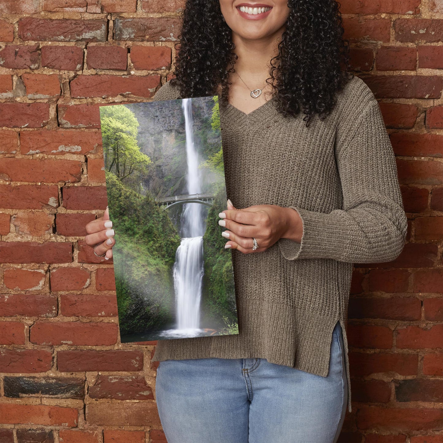 Multnomah Falls Oregon | Hi-Def Glass Art | Eaches | Min 2