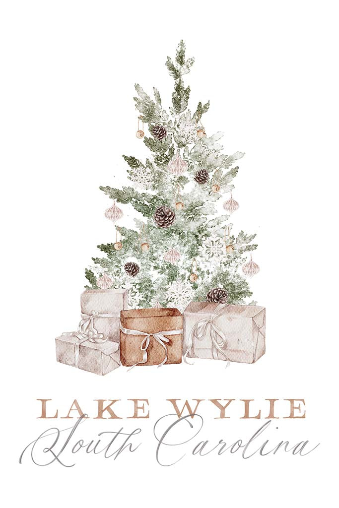 Cotton Tea Towel White-Crystal Cottage Lake Wylie South Carolina -5