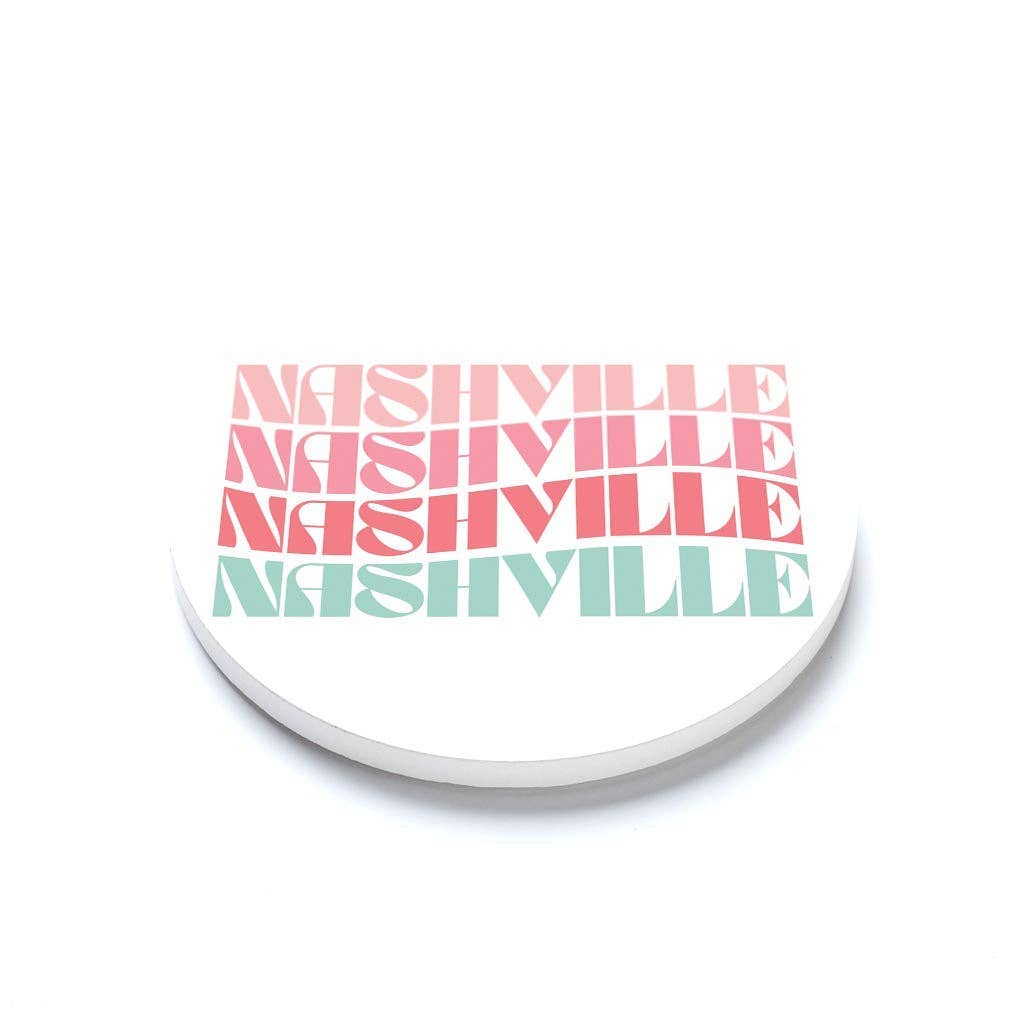 Coaster, Small Gifts, Name Drop, Custom Gifts, Retro