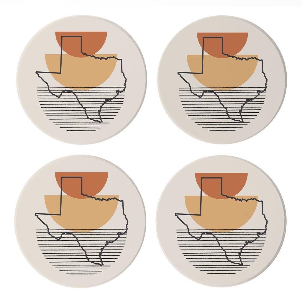 Vintage Groove Shape Stack Texas