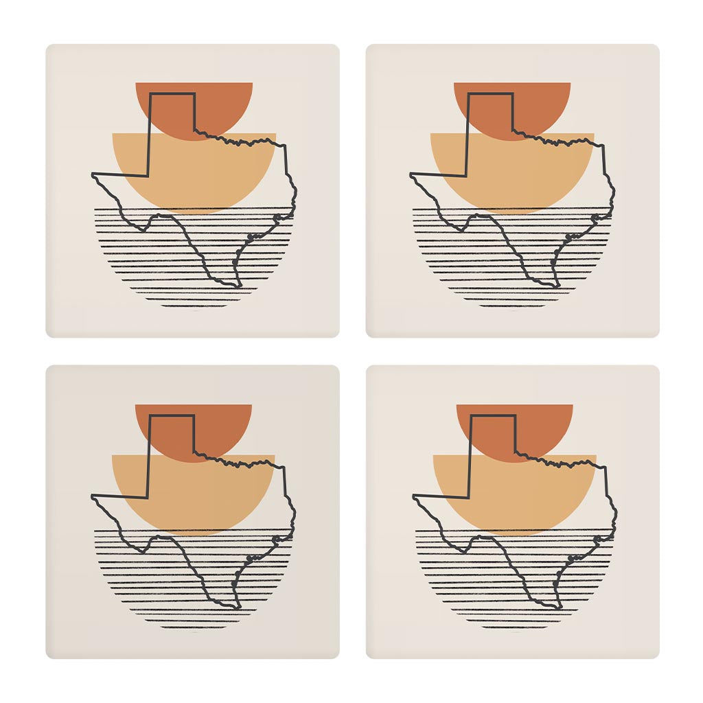 Vintage Groove Shape Stack Texas