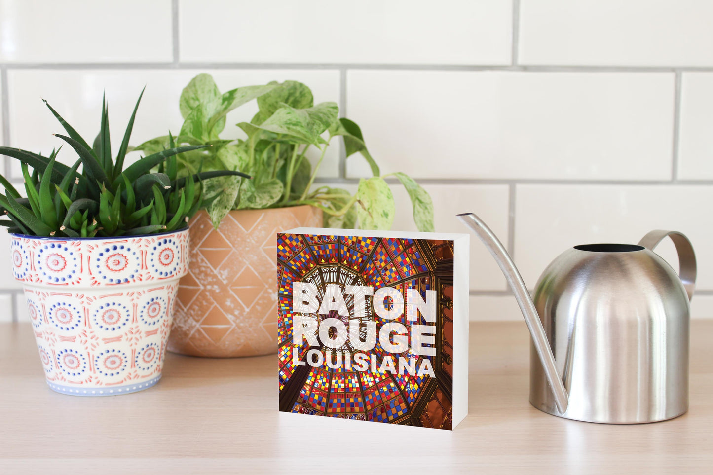 Baton Rouge Louisiana Photo | Wood Block | Eaches | Min 4