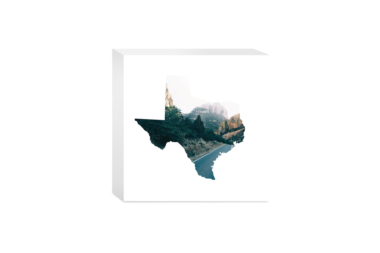 Texas State Shape Picture| Wood Block | Eaches | Min 4