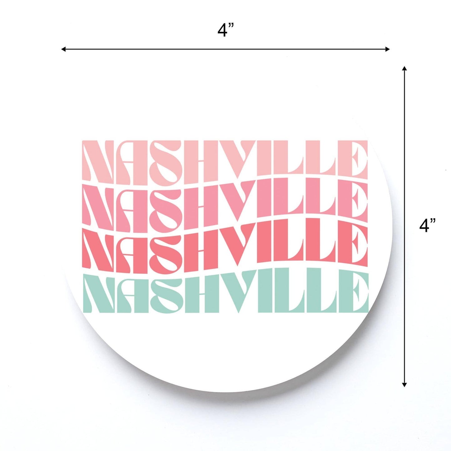 Coaster, Small Gifts, Name Drop, Custom Gifts, Retro