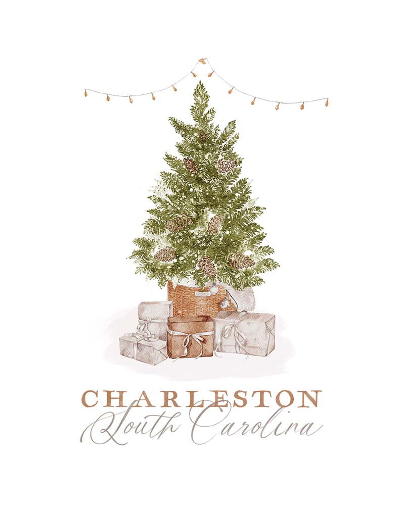 Oval Ornament-Cottage Tree Charleston South Carolina -4