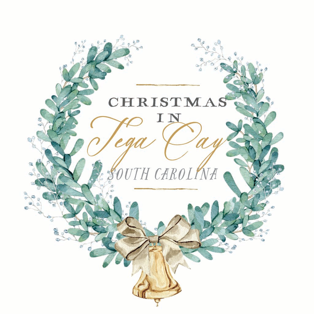 4" Round Ornament-Classic Christmas Tega Cay South Carolina -5