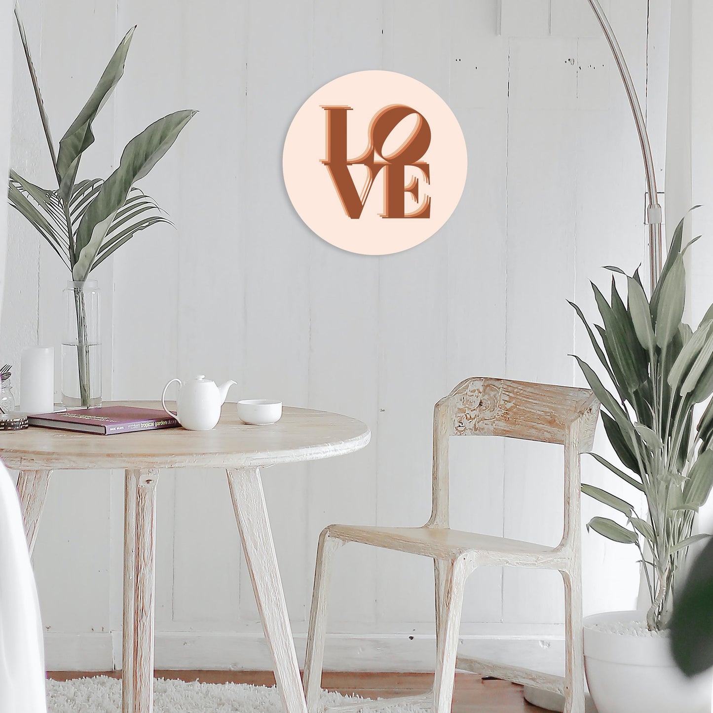 Modern Minimalist Pennsylvania Love Light | Wood Sign | Eaches | Min 1