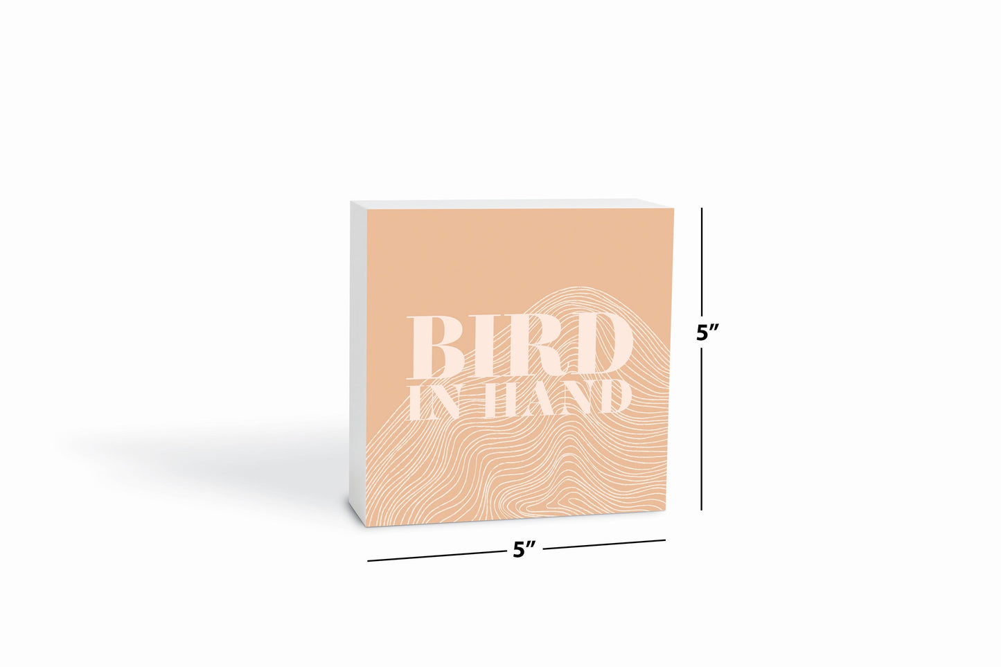 Modern Minimalist Pennsylvania Bird Quip | Wood Block | Eaches | Min 4
