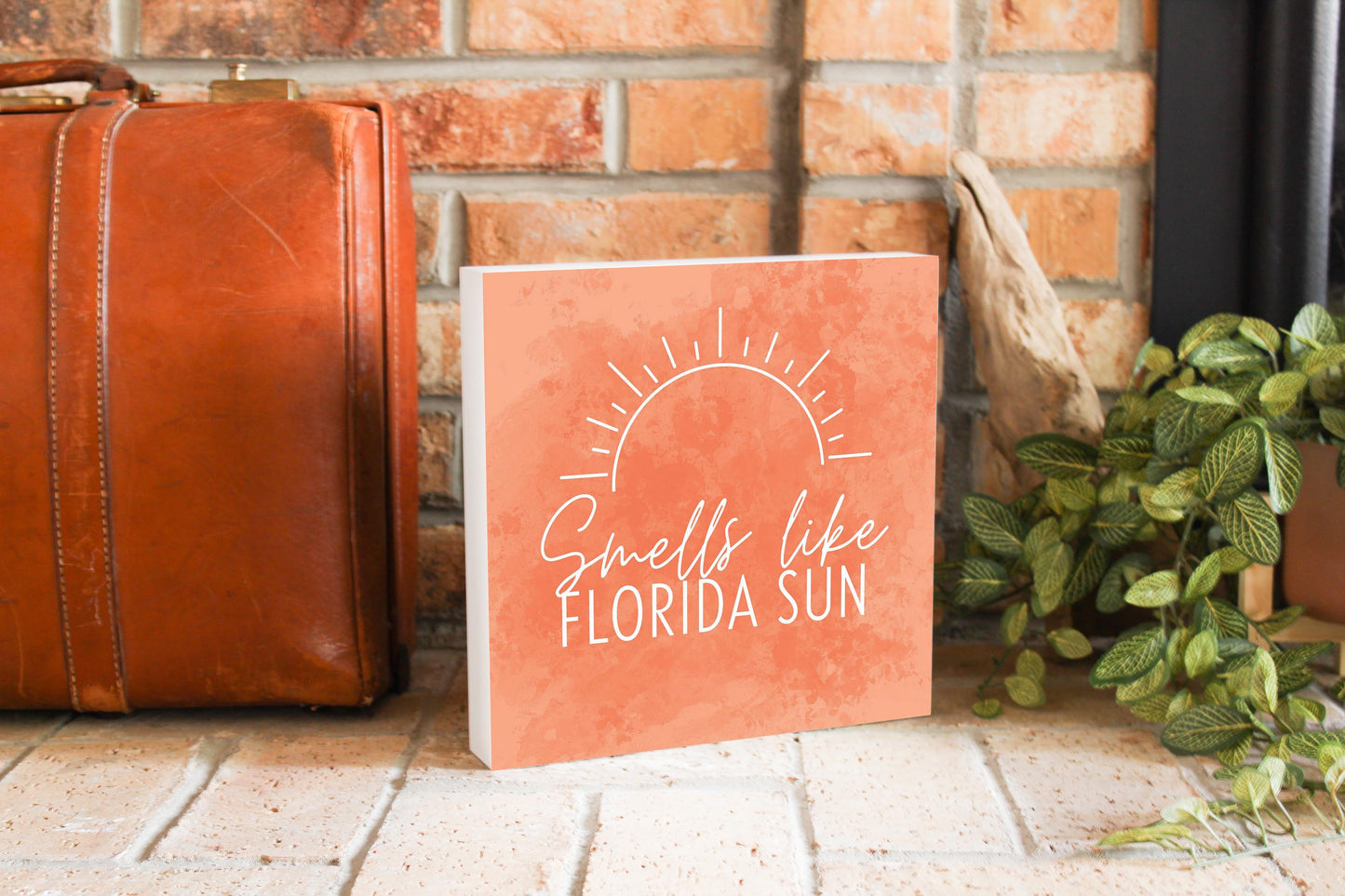 Smells Like Florida Sun Pink | Wood Block | Eaches | Min 2