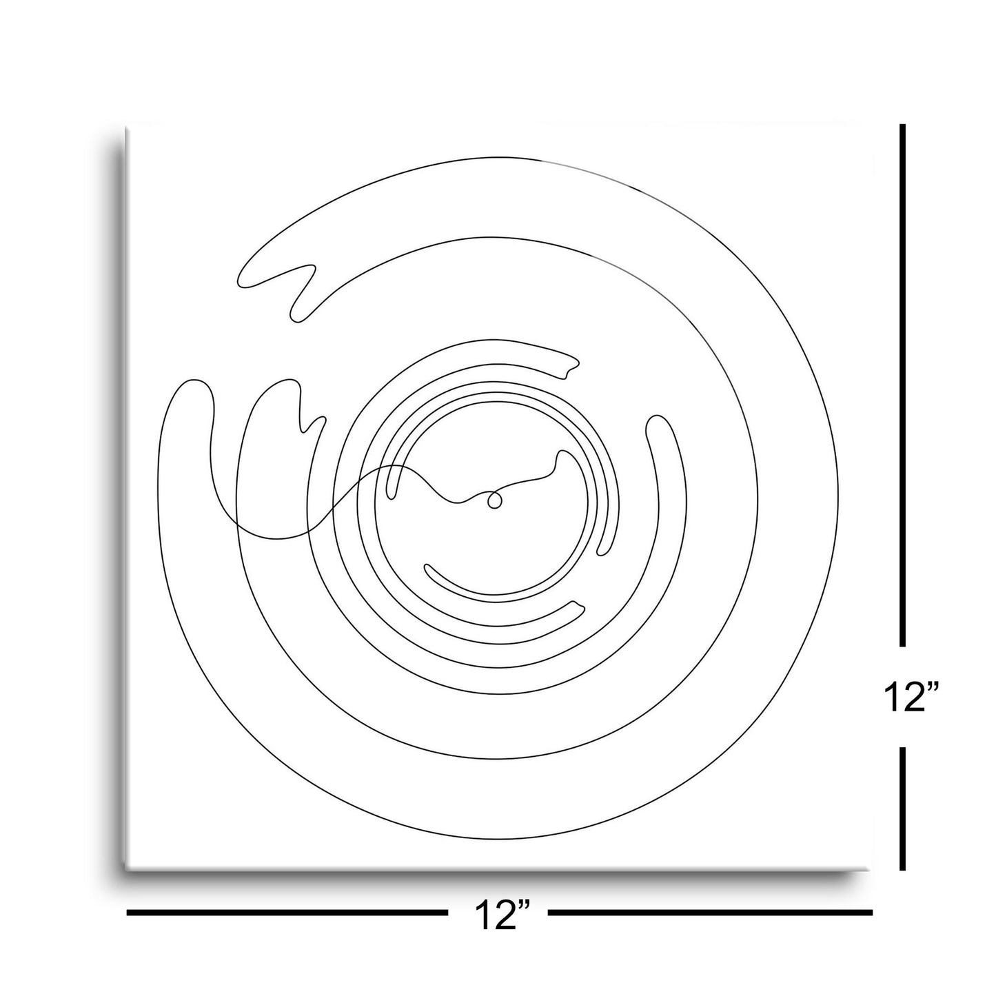 Minimalistic Music Line Drawings | Hi-Def Glass Art | Eaches | Min 1