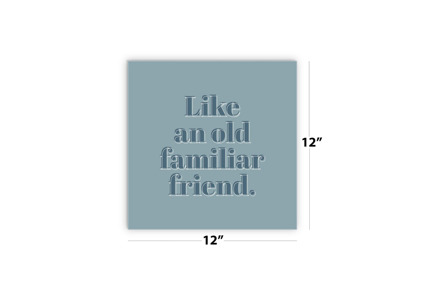 Modern Minimalist Arkansas Familiar Friend | Wood Sign | Eaches | Min 2