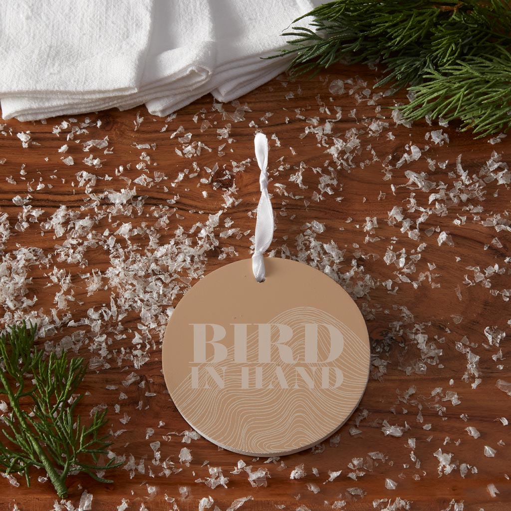 Modern Minimalist Pennsylvania Bird Quip| Wood Ornament | Eaches | Min 6