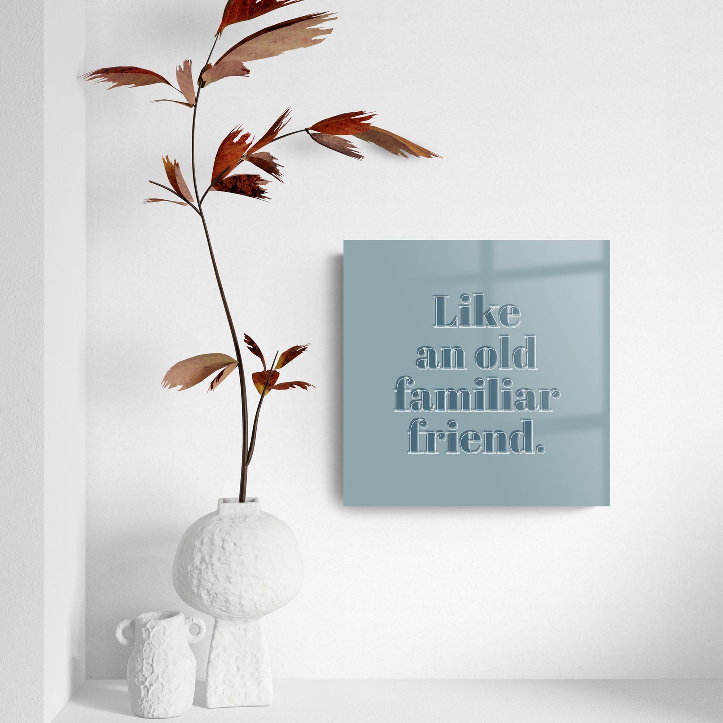 Modern Minimalist Arkansas Familiar Friend | Hi-Def Glass Art | Eaches | Min 2