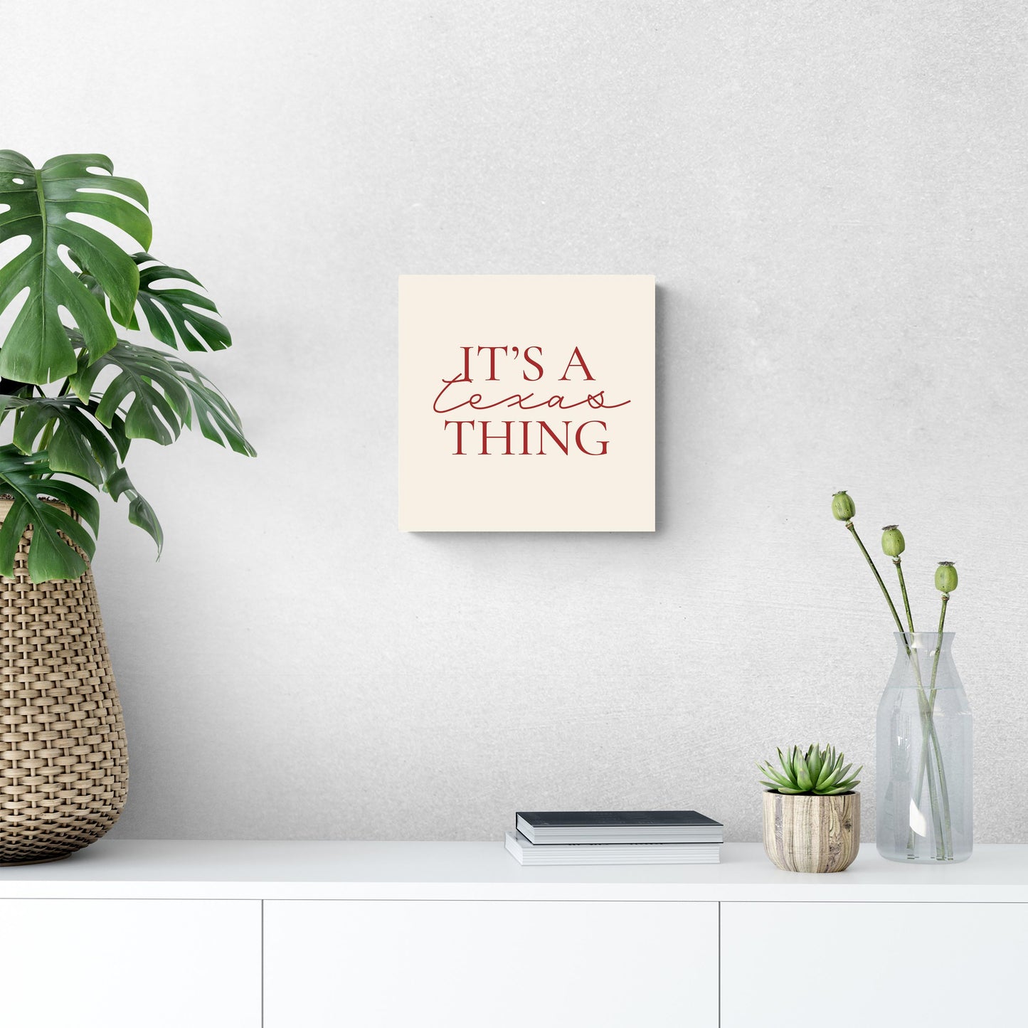 Modern Minimalist Texas It S A Texas Thing | Wood Sign | Eaches | Min 2