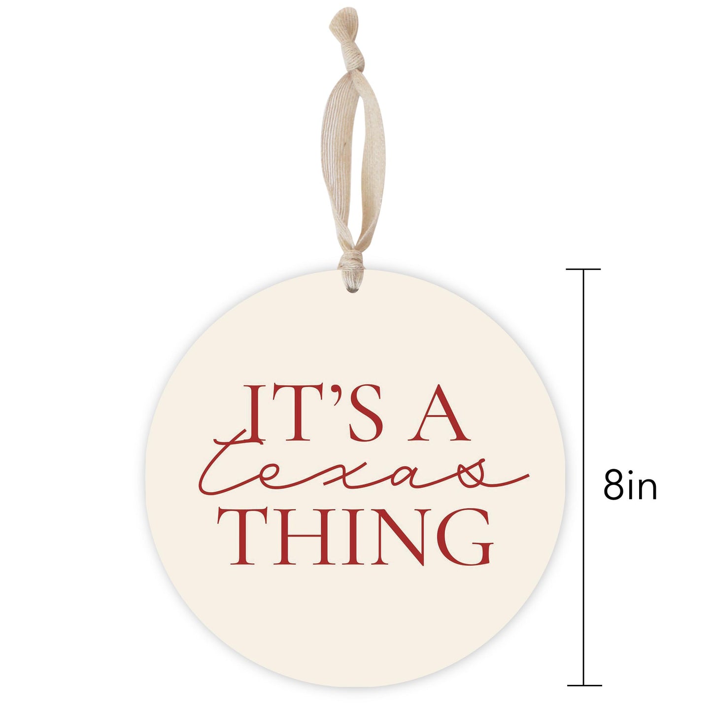 Modern Minimalist Texas It S A Texas Thing | Wood Ornament | Eaches | Min 1
